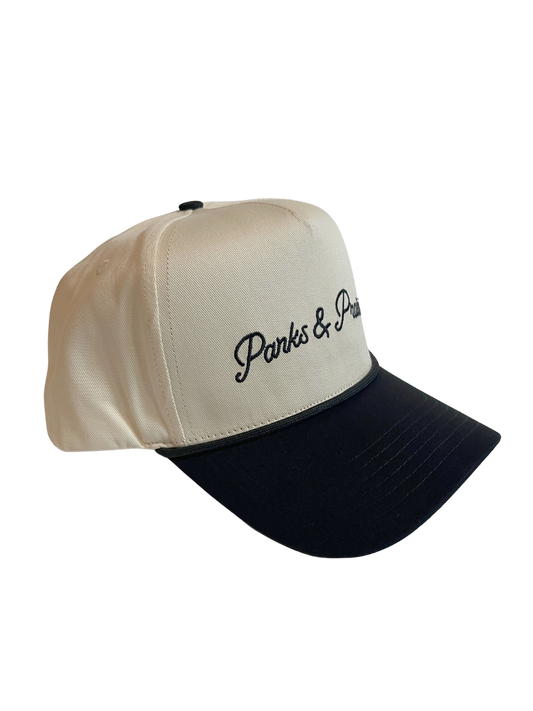 Lifestyle Script Hat - Black/Light Khaki